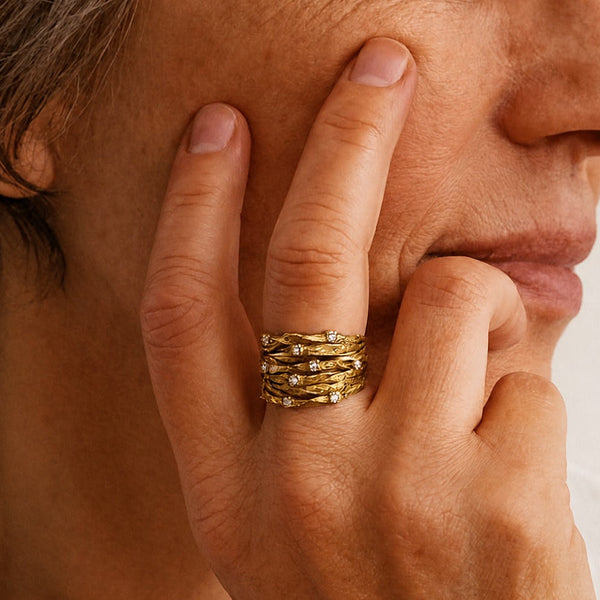 Bague Sculptée Vintage Kulta