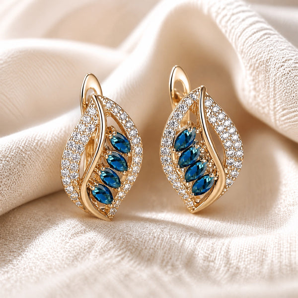 Boucles d'oreilles en or Isola Caelurelle