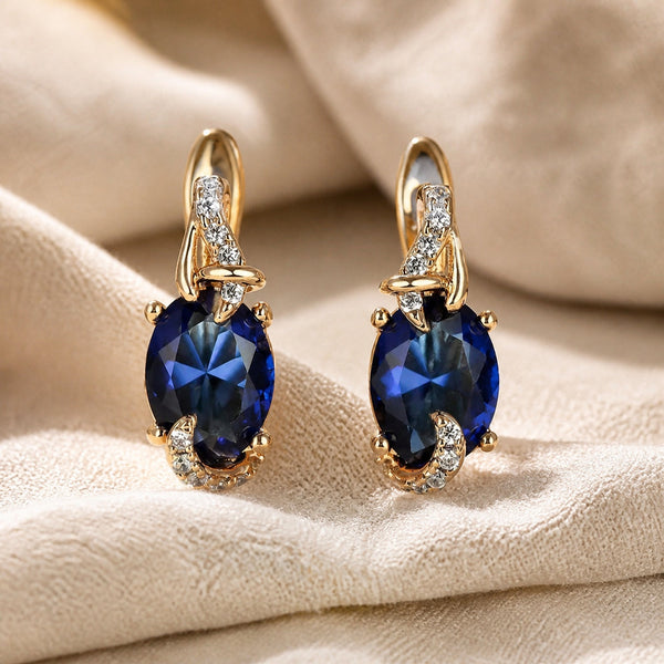 Boucles d'oreilles goutte Royal Midnight