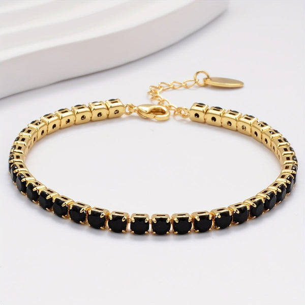 Bracelet de tennis Neliö Hionta