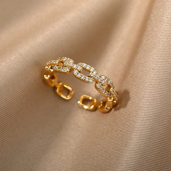 Bague réglable en chaîne Verona Link