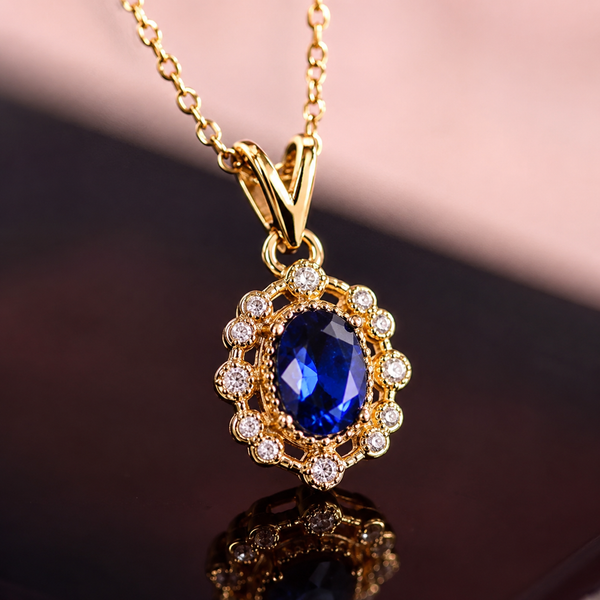 Collier Kavella Noctazure doré