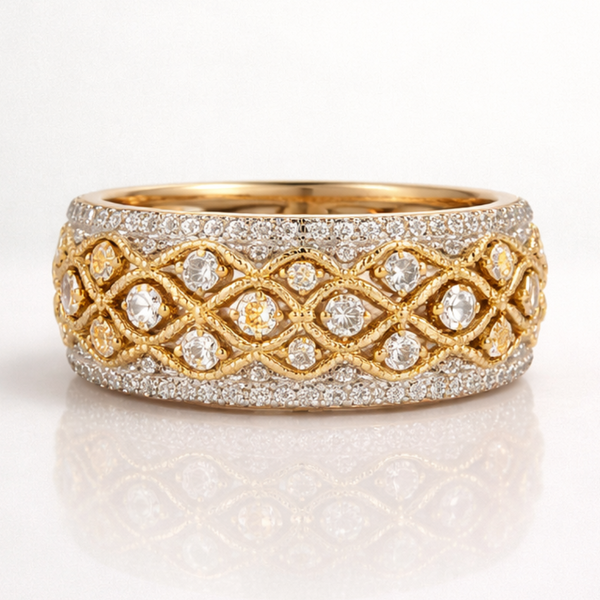 Bague Pavé Harmony en or
