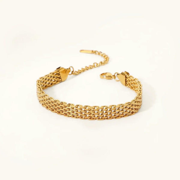 Bracelet en Chaîne Dorée Elowyn