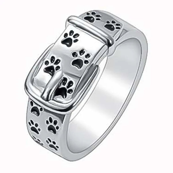 Collier pour chien mignon et élégant inspiré d'une bague