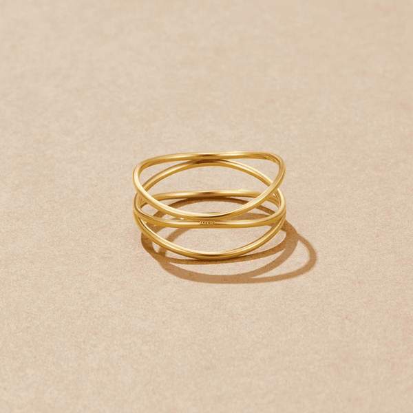 Bague Ikuisuus Loop en Or