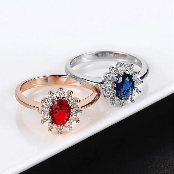 Bague halo héritage
