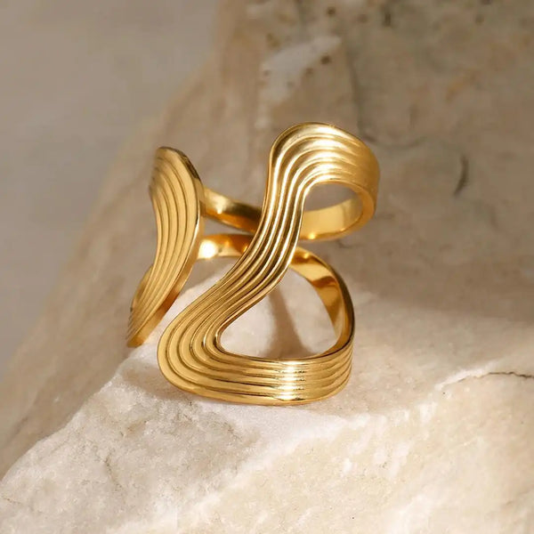 Superbe Bague en Perles d'Or