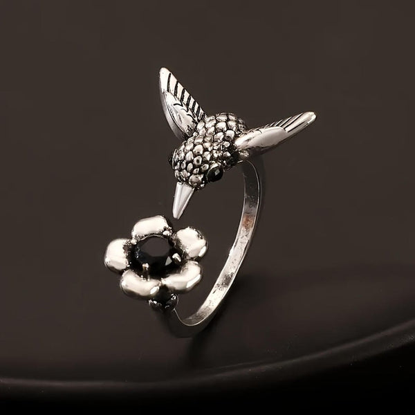 Bague réglable Kolibri & Pierre Fleurie