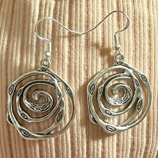 Boucles d'oreilles Vintage Hopea Maze