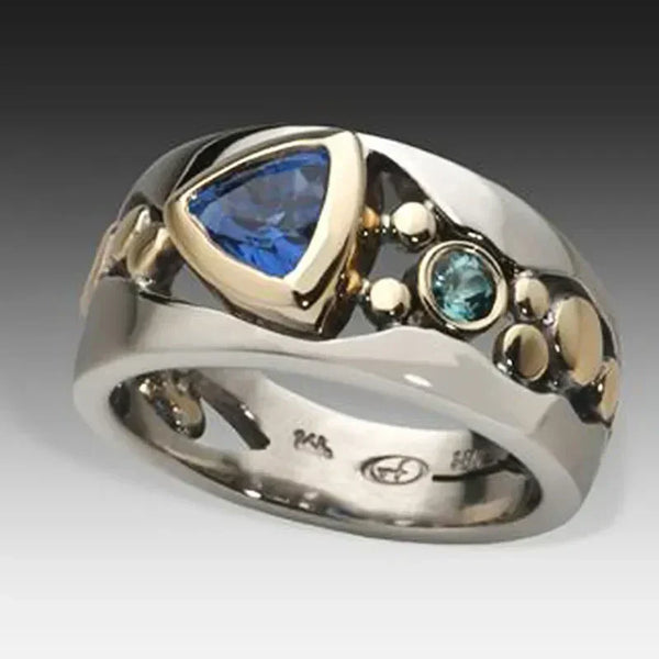Bague en jade antique | en or blanc