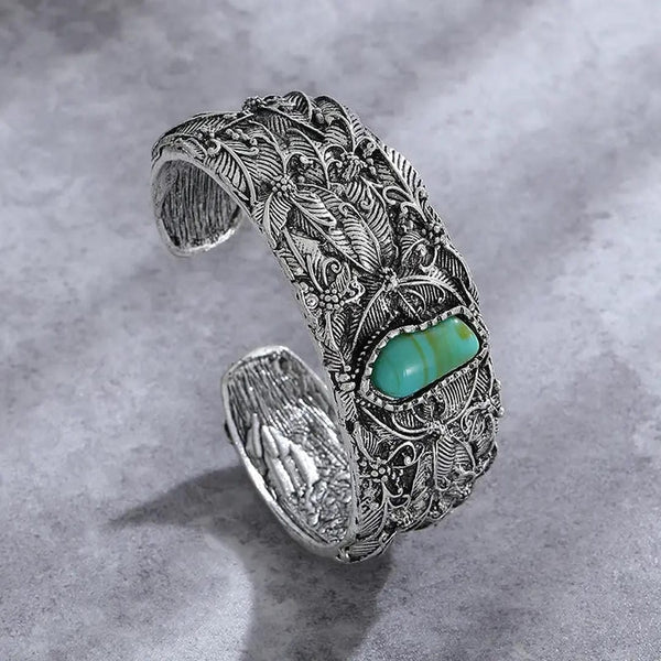 Bracelet en Pierre Turquoise Vintage