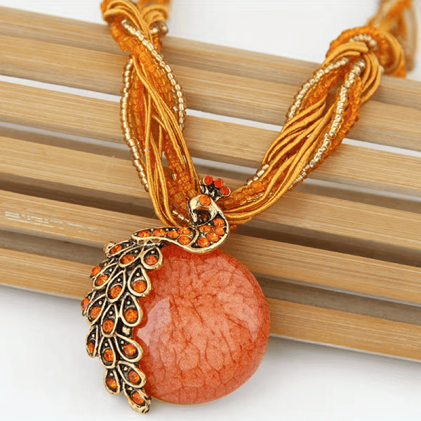 Collier Boho Coucher de Soleil