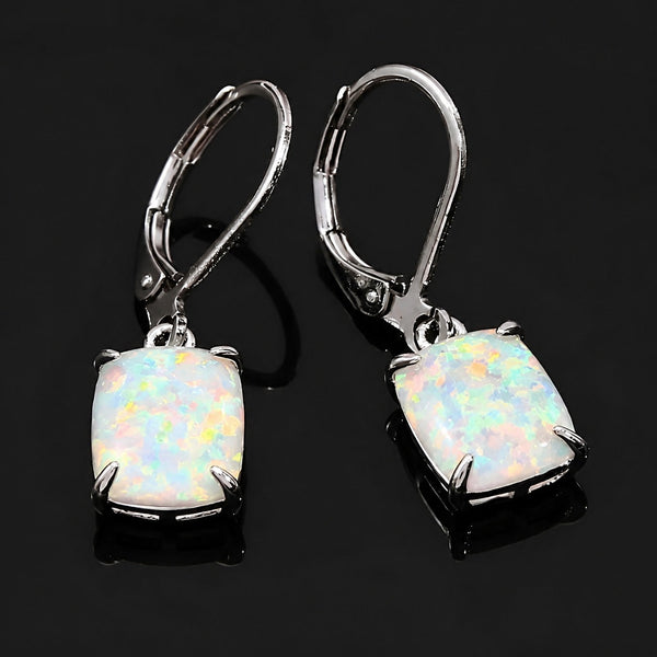Boucles d'oreilles carrées Prestige Opaali