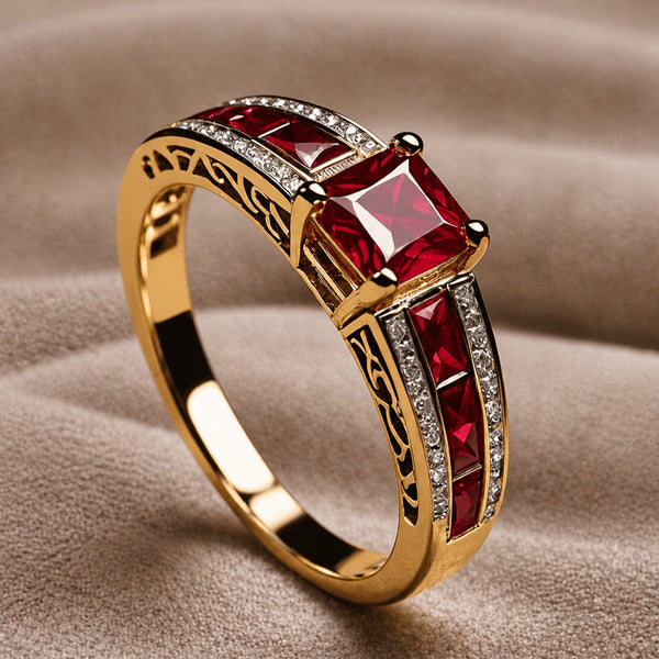 Bague Héritage Rubis Couronne