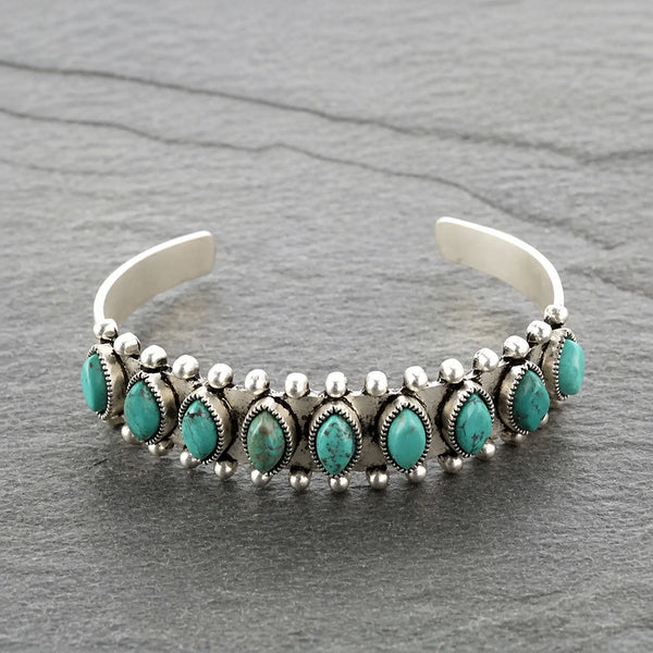Bracelet Héritage Pierre Argent