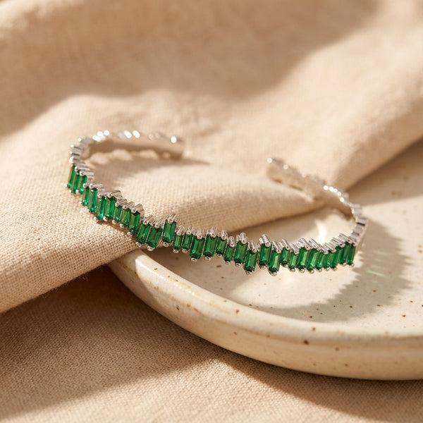 Milena Thalys Bracelet Enfoui Émeraude