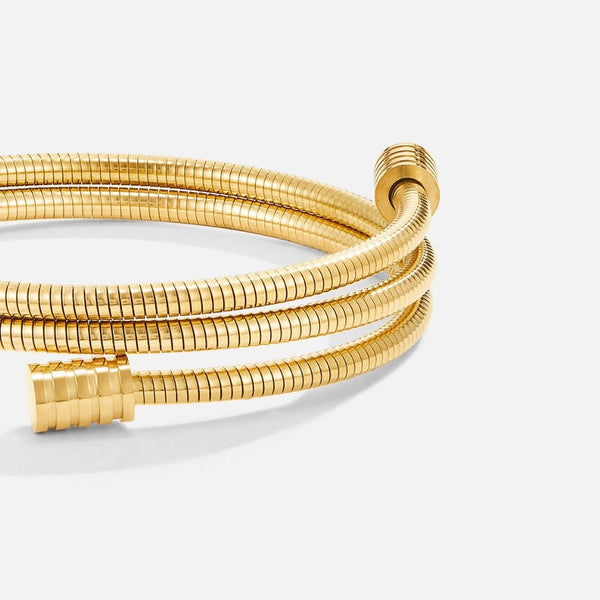 Bracelet en or torsadé classique