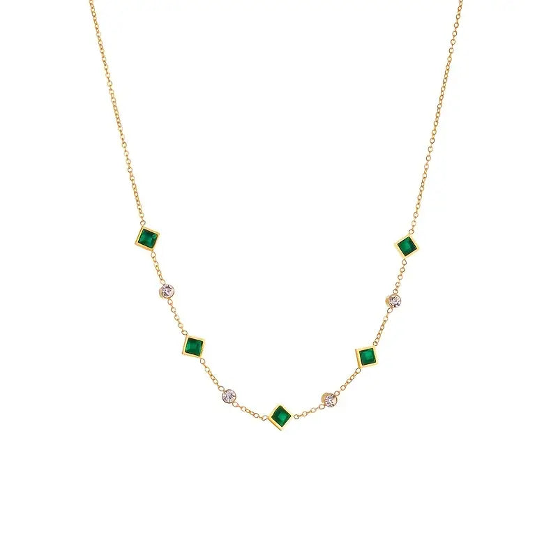 Collier Amelisse Glenwyn Smaragdi