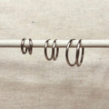 Ensemble de 3 Paires de Boucles d'Oreilles Quotidiennes Or Argent