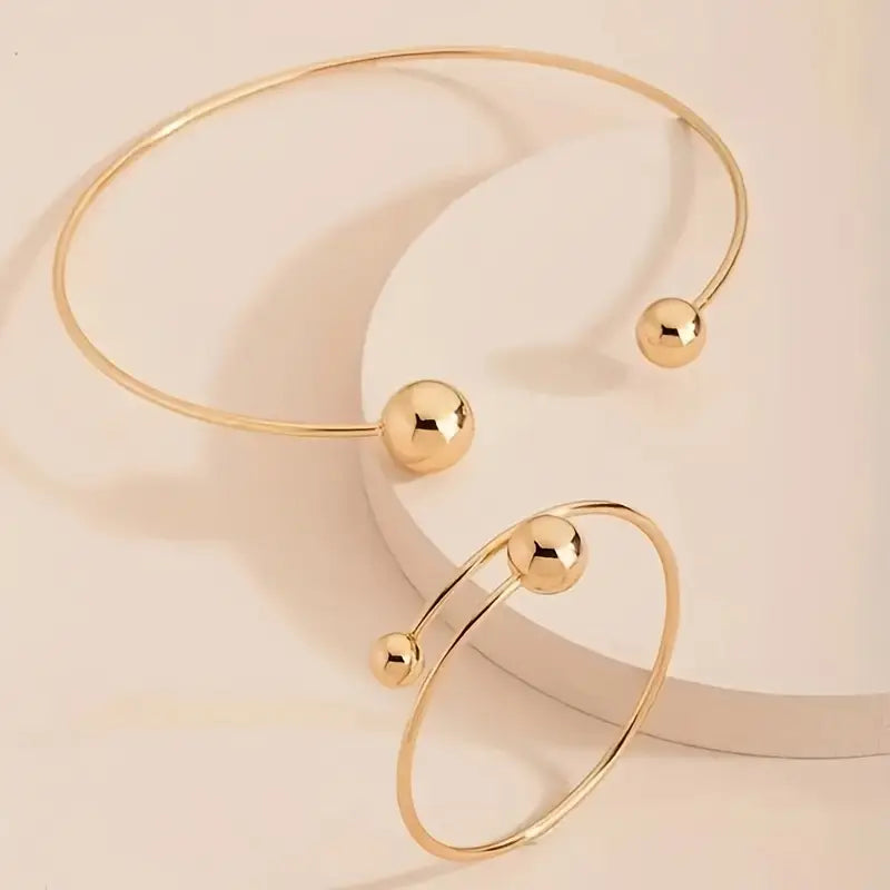Glow™ | Ensemble de bracelets dorés