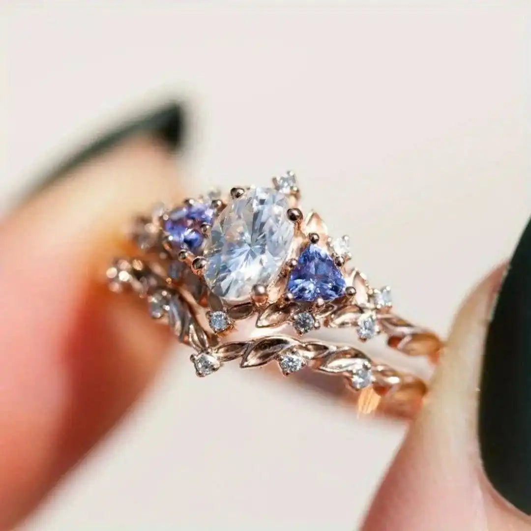 Bague Vintage Brillante Or