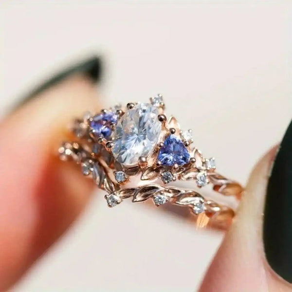 Bague Vintage Brillante Or