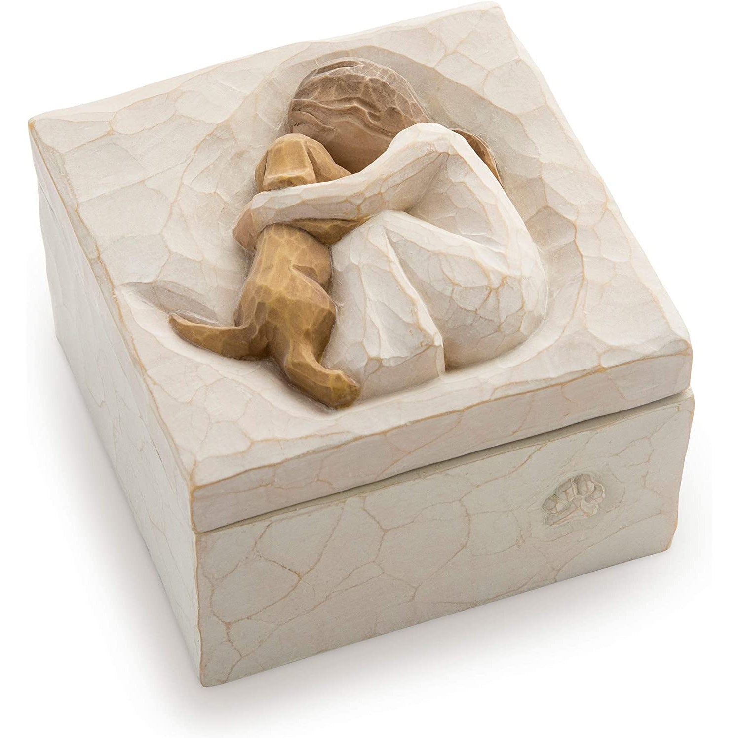 Bijou fait main et boîte à souvenirs pour un rangement chaleureux des souvenirs