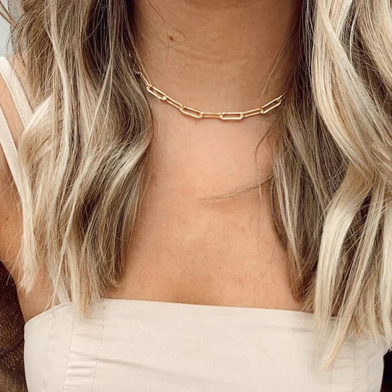 Archen™ | Collier chaîne élégant doré