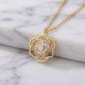 Collier Pendentif Aura Rose