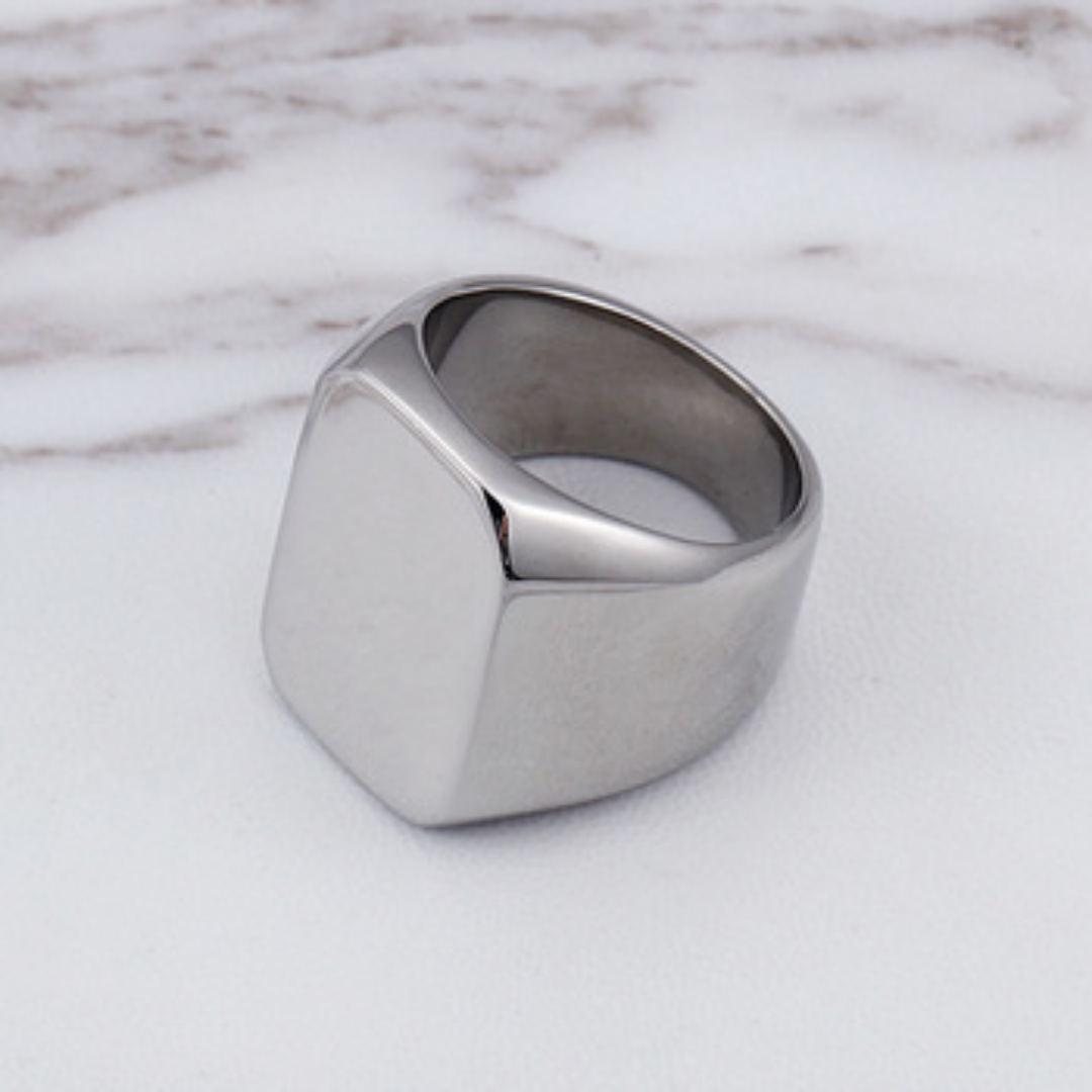 Bague baroque héritage en argent