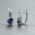 Boucles d'oreilles Sylvette Azurienne Élégantes