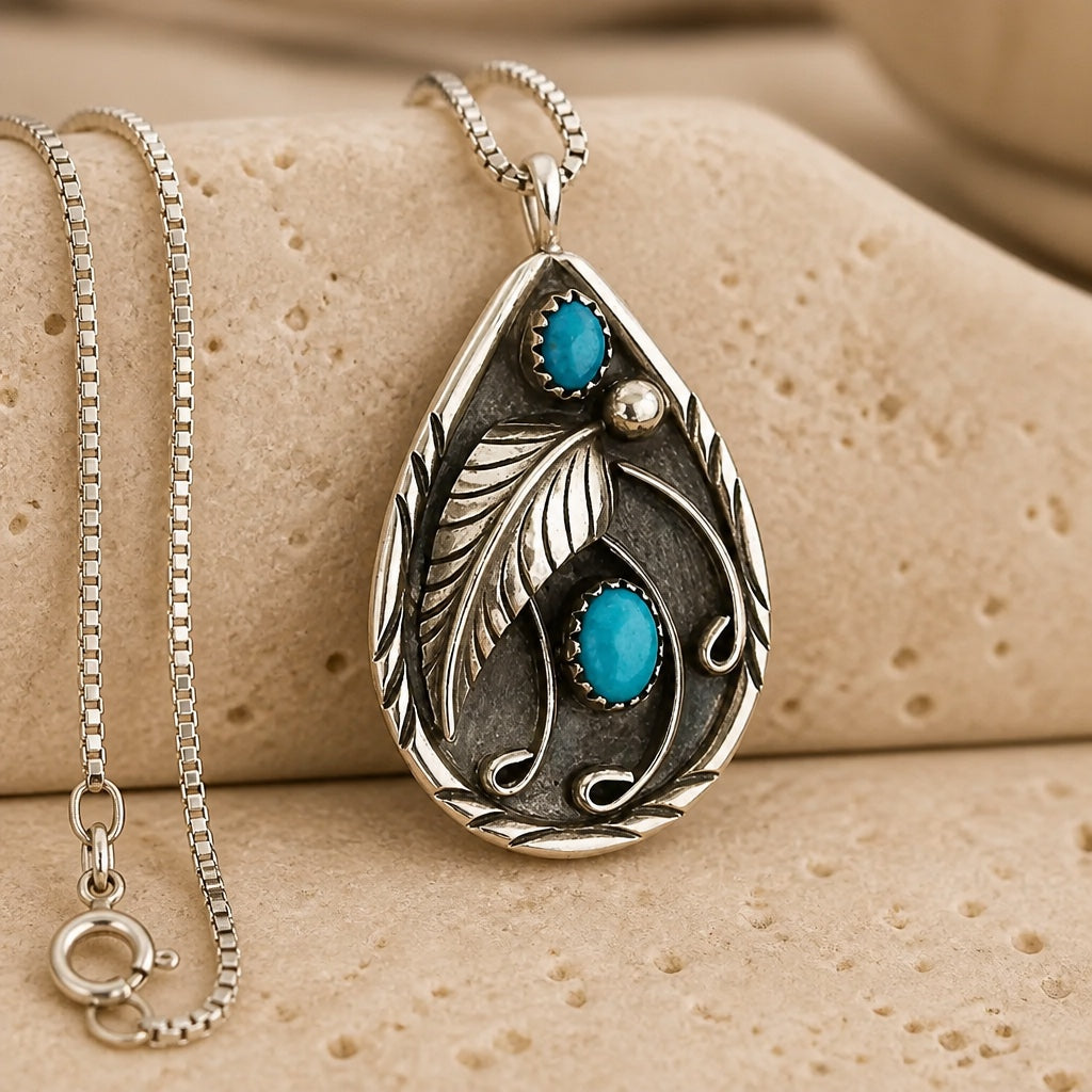 Collier Harmony Bleu