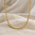 Collier en chaîne dorée Imperiaali