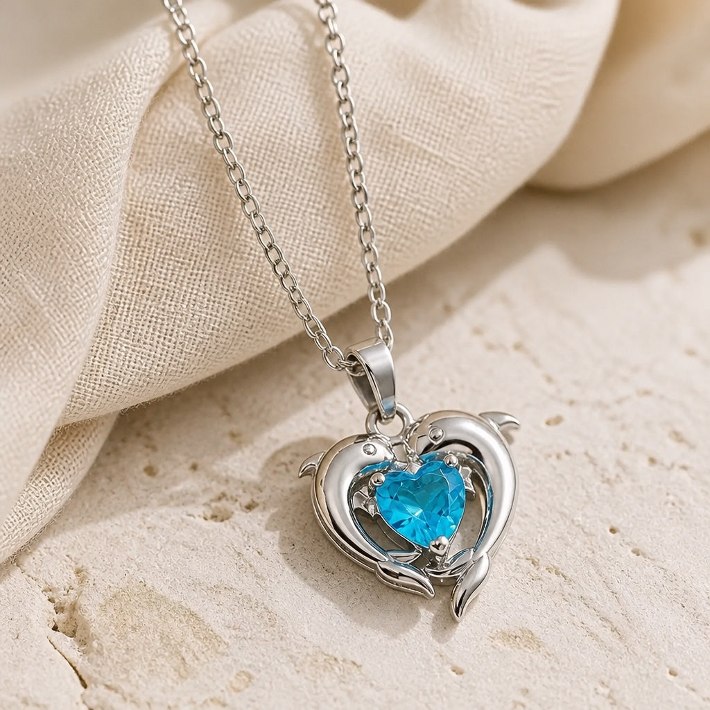 Collier Oceanheart Twins