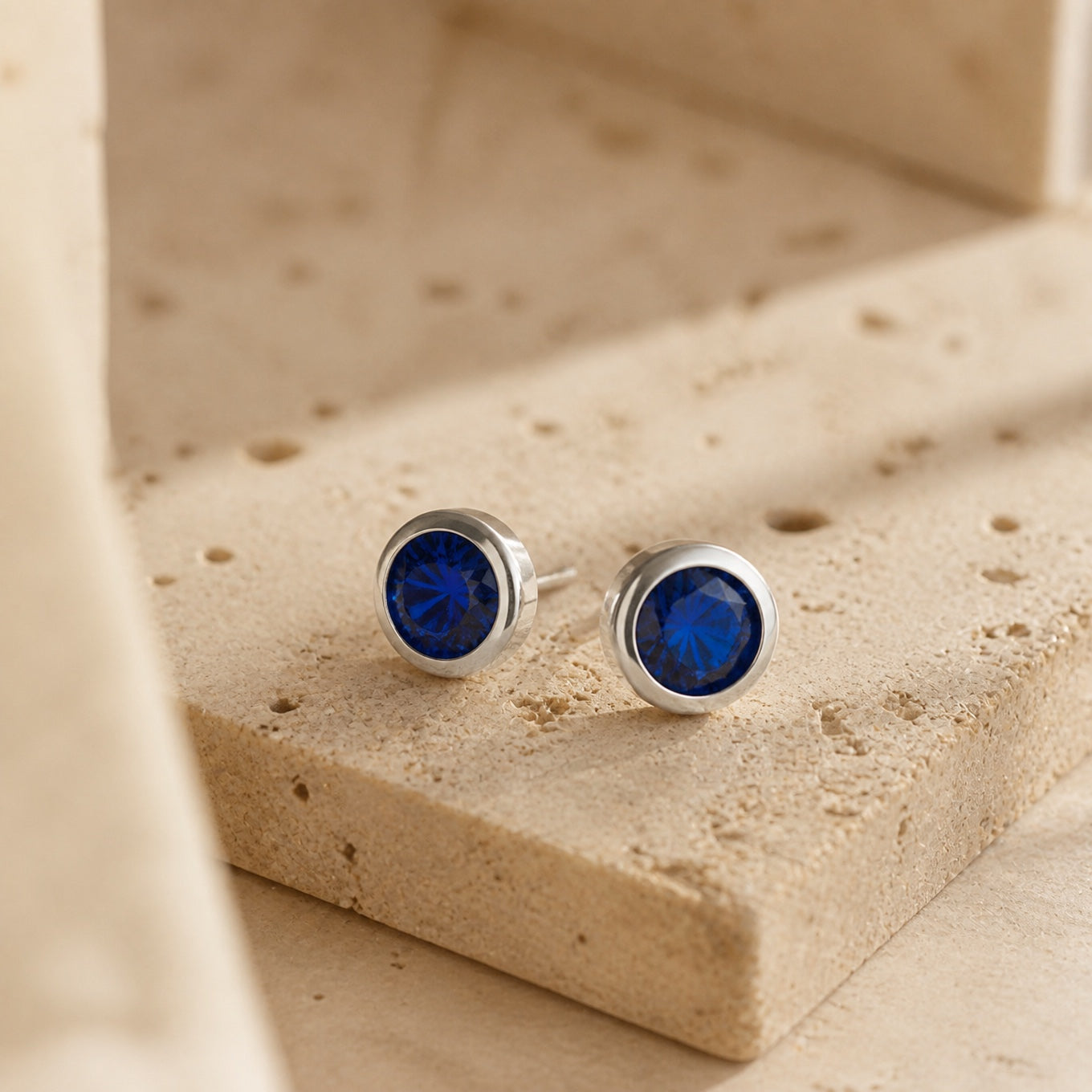 Boucles d'oreilles en argent Safiiri Reuna
