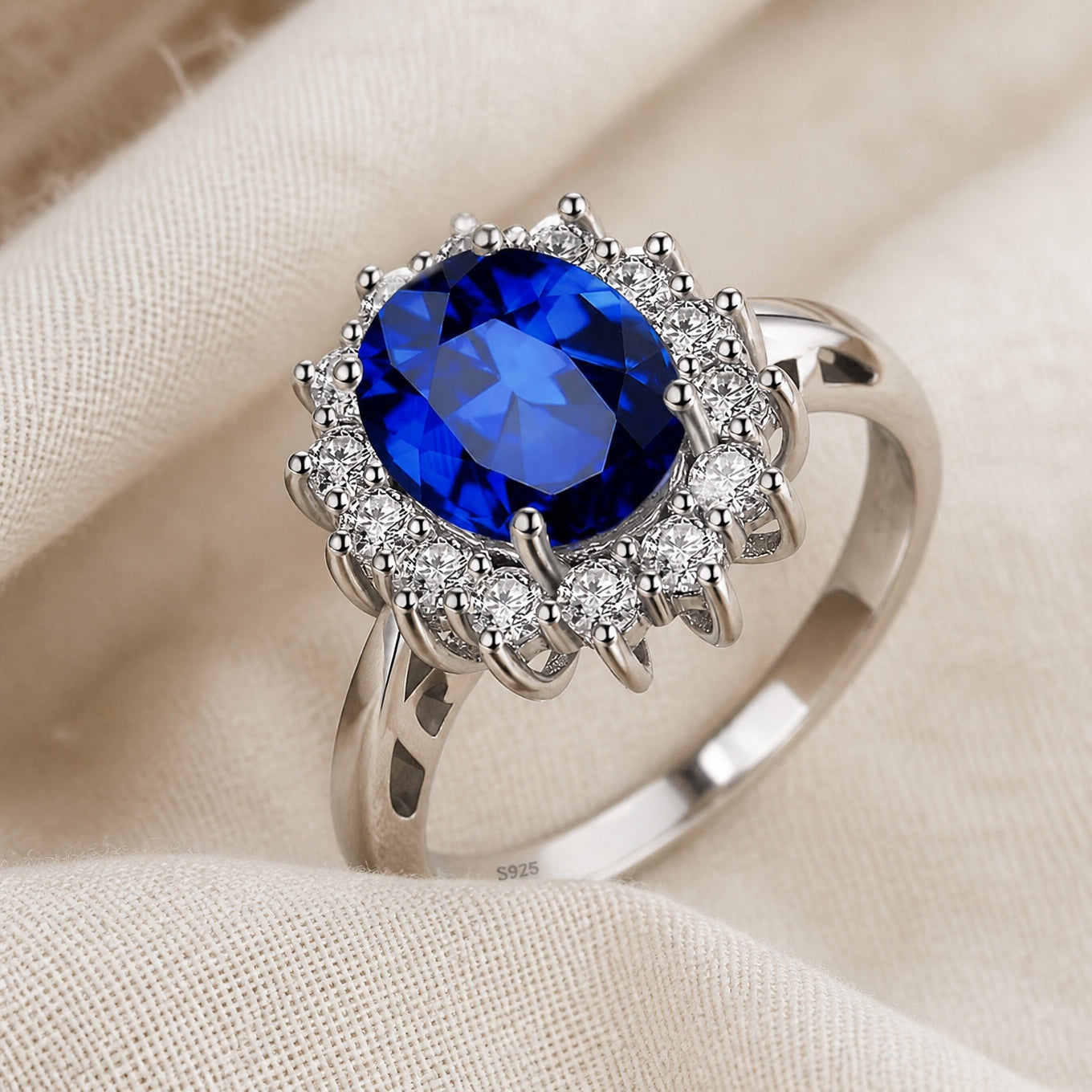 Bague Halo Safiiri Classique