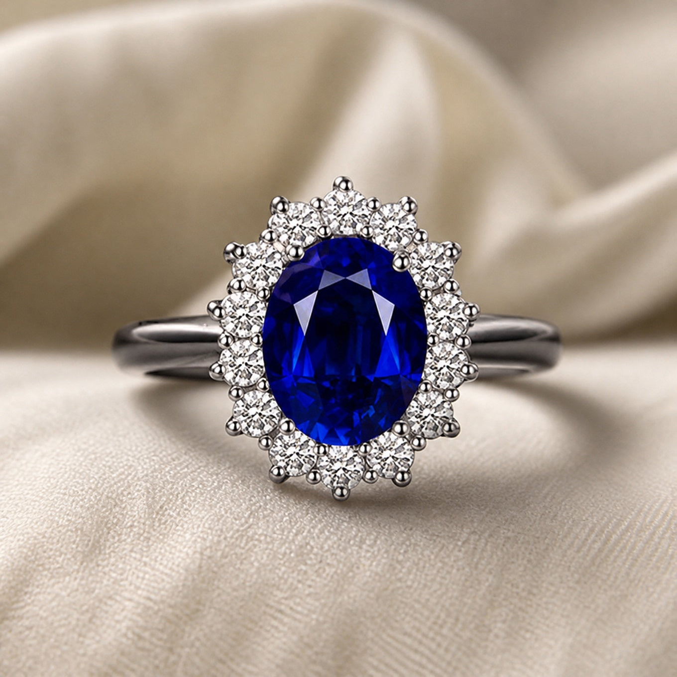 Bague Halo Safiiri Classique