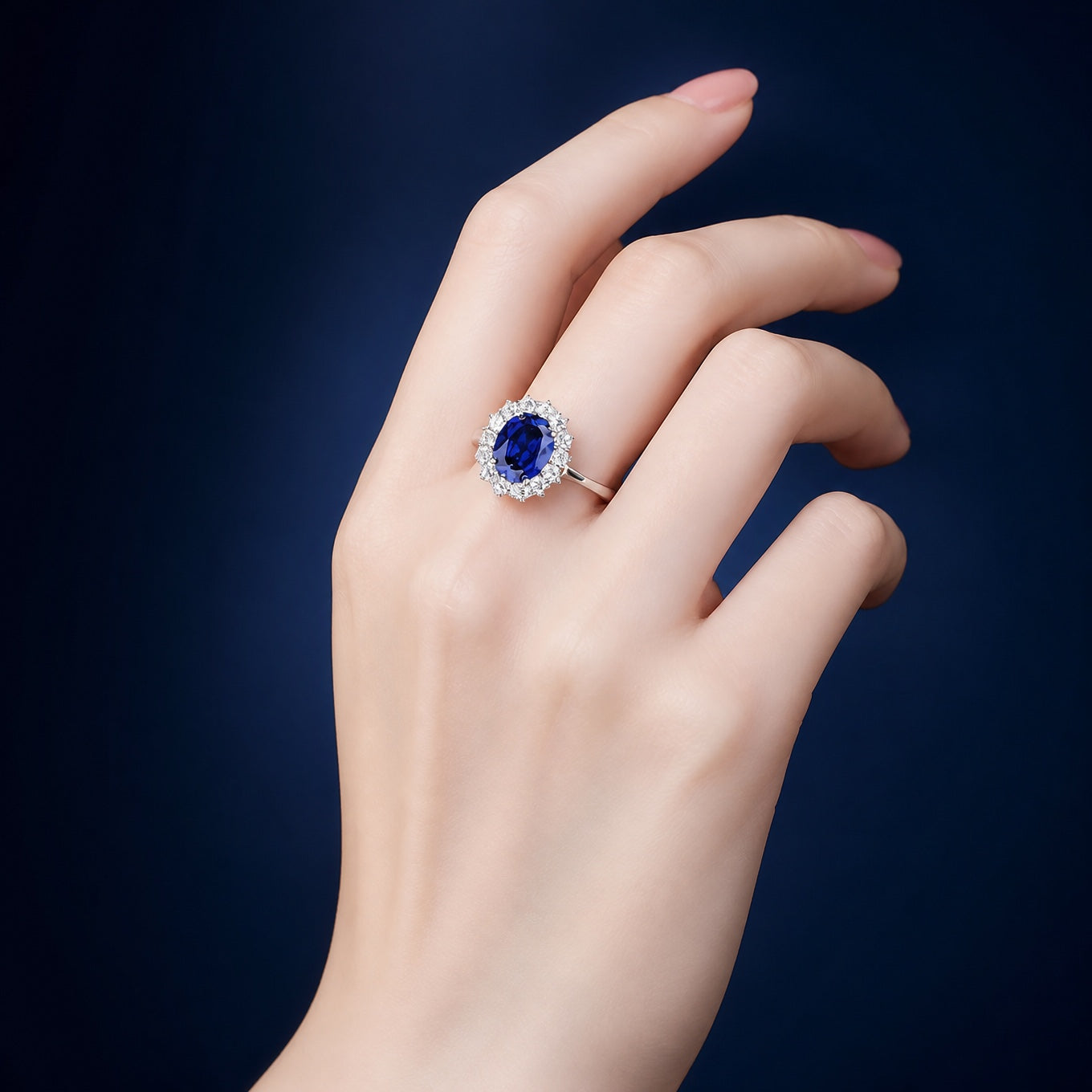 Bague Halo Safiiri Classique