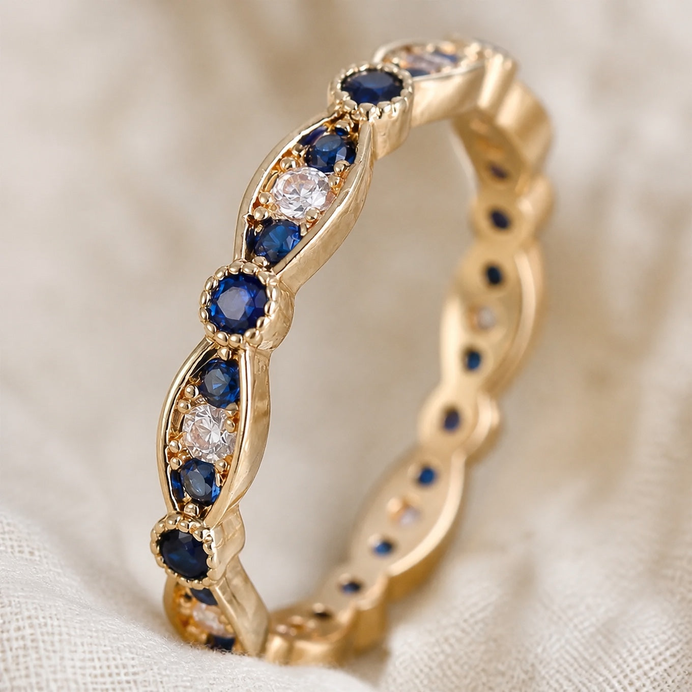 Bague Safiiri Nuit Étoilée