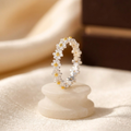 Bague Florale en Argent
