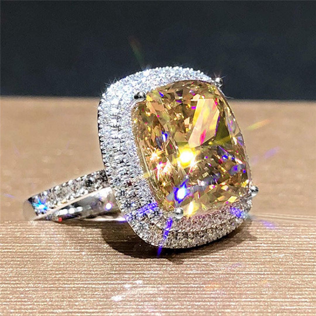 Bague Cocktail Halo Éblouissante
