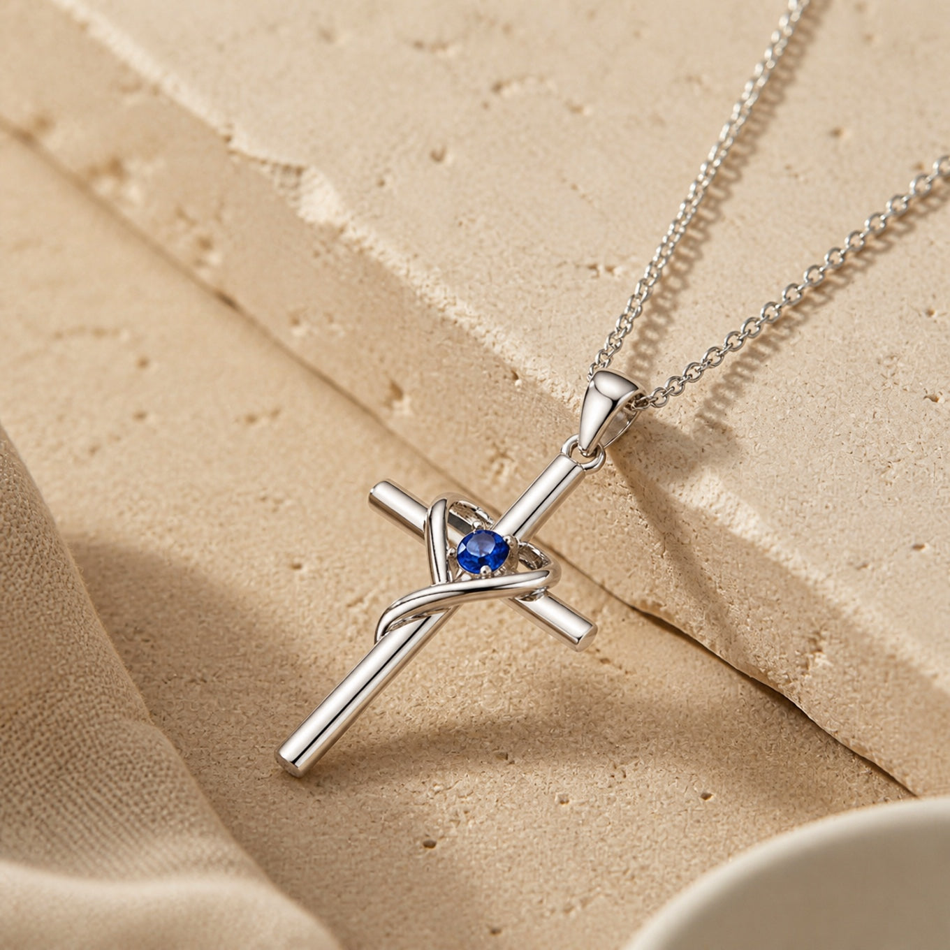 Collier Croix Safiiri