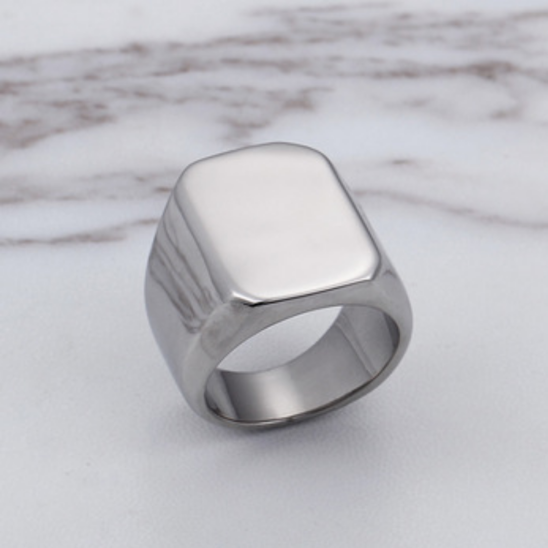 Bague baroque héritage en argent