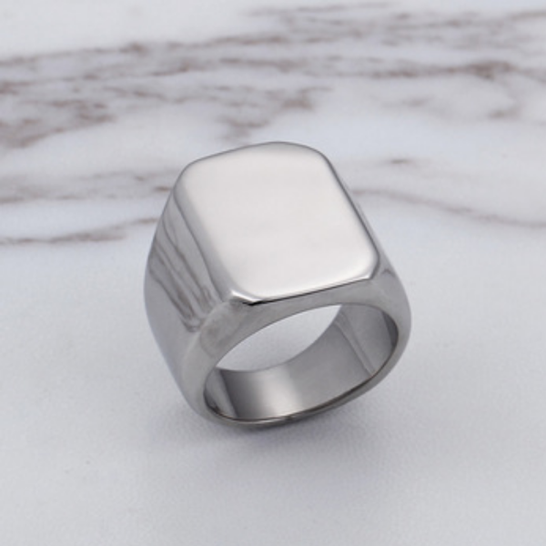 Bague baroque héritage en argent