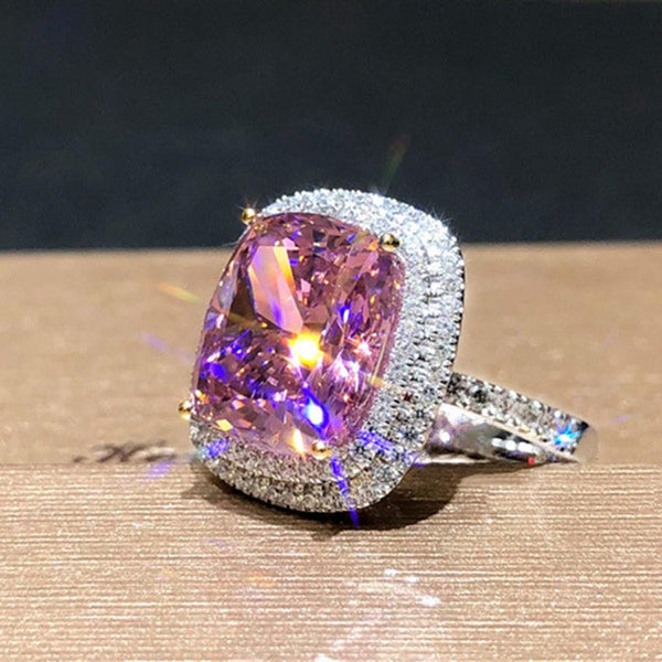 Bague Cocktail Halo Éblouissante