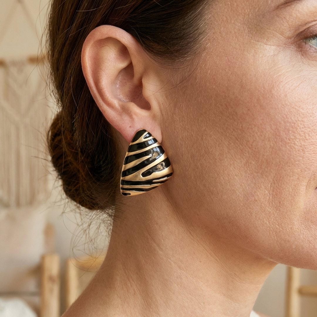 Boucles d'oreilles triangulaires Seepra