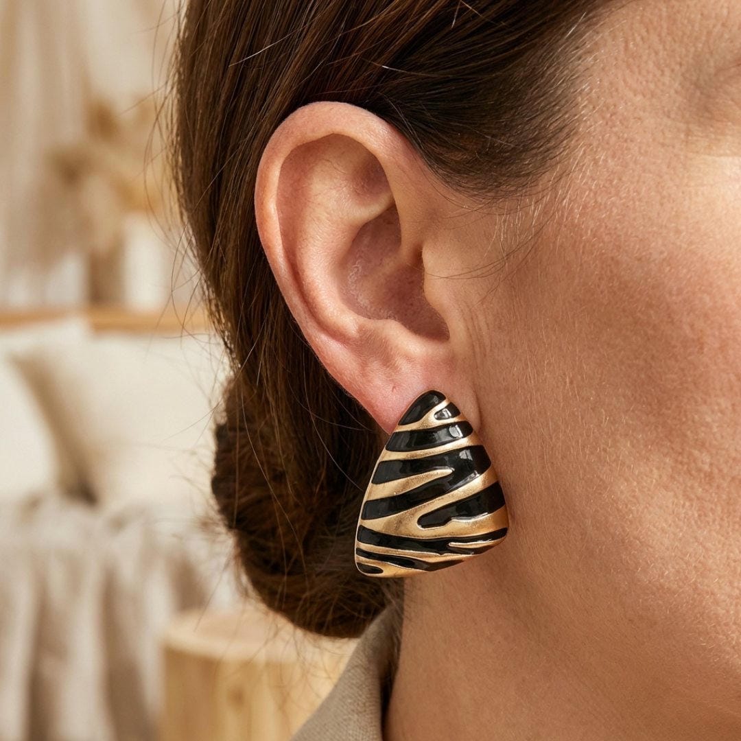 Boucles d'oreilles triangulaires Seepra
