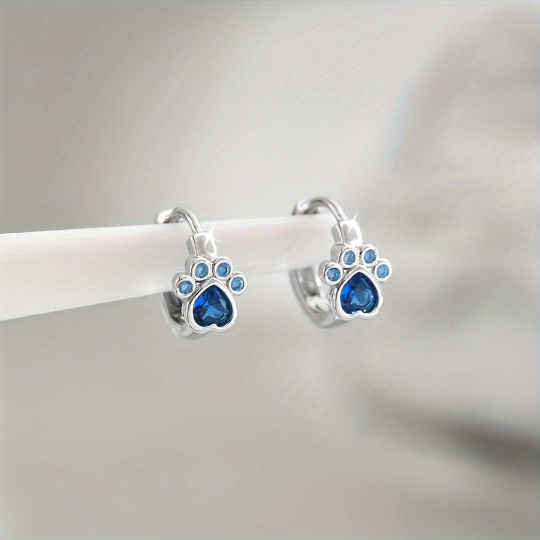 Boucles d'oreilles Huggie Safiiri Paw