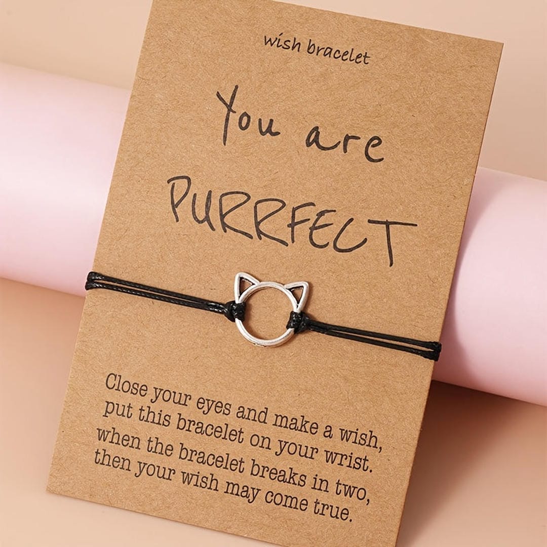 Bracelet de cadeau Purrrfect Hopea